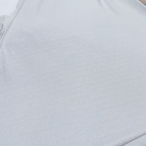 Détail jersey gris - Jersey Gris clair Brillant  300x115cm