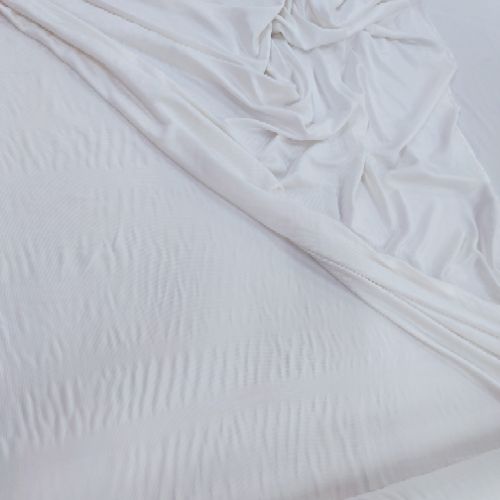 Vue rapprochée — Jersey Ecru Velours Zéro Déchet : 300x132cm | Autour du Tissu Strasbourg