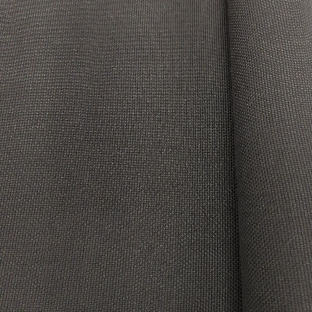 Tissu Coton Noir Grosse Maille Tissé - Coupon unique 100x137cm