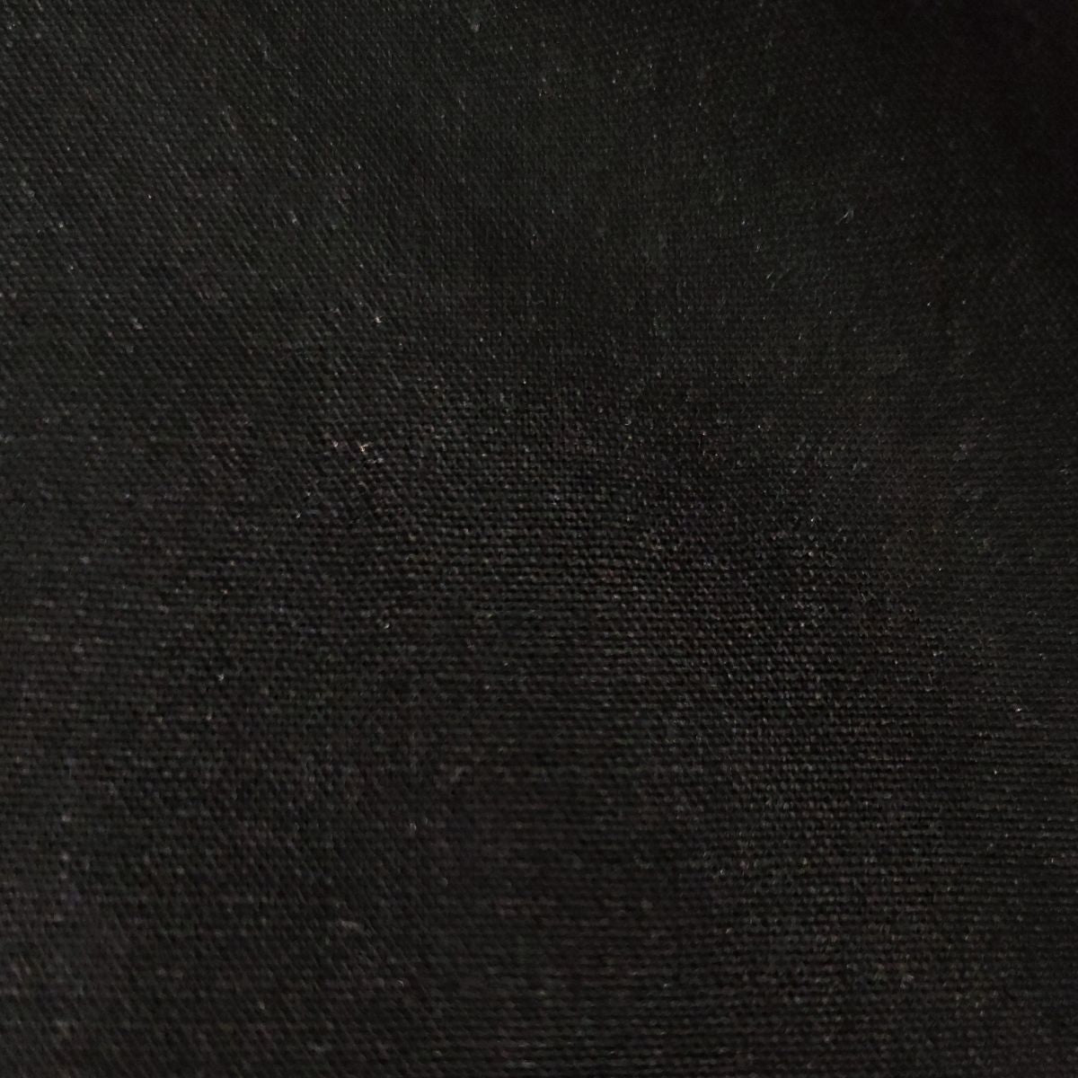 Toile Polycoton Élasthane Noire Lisse - Coupon 300x145cm