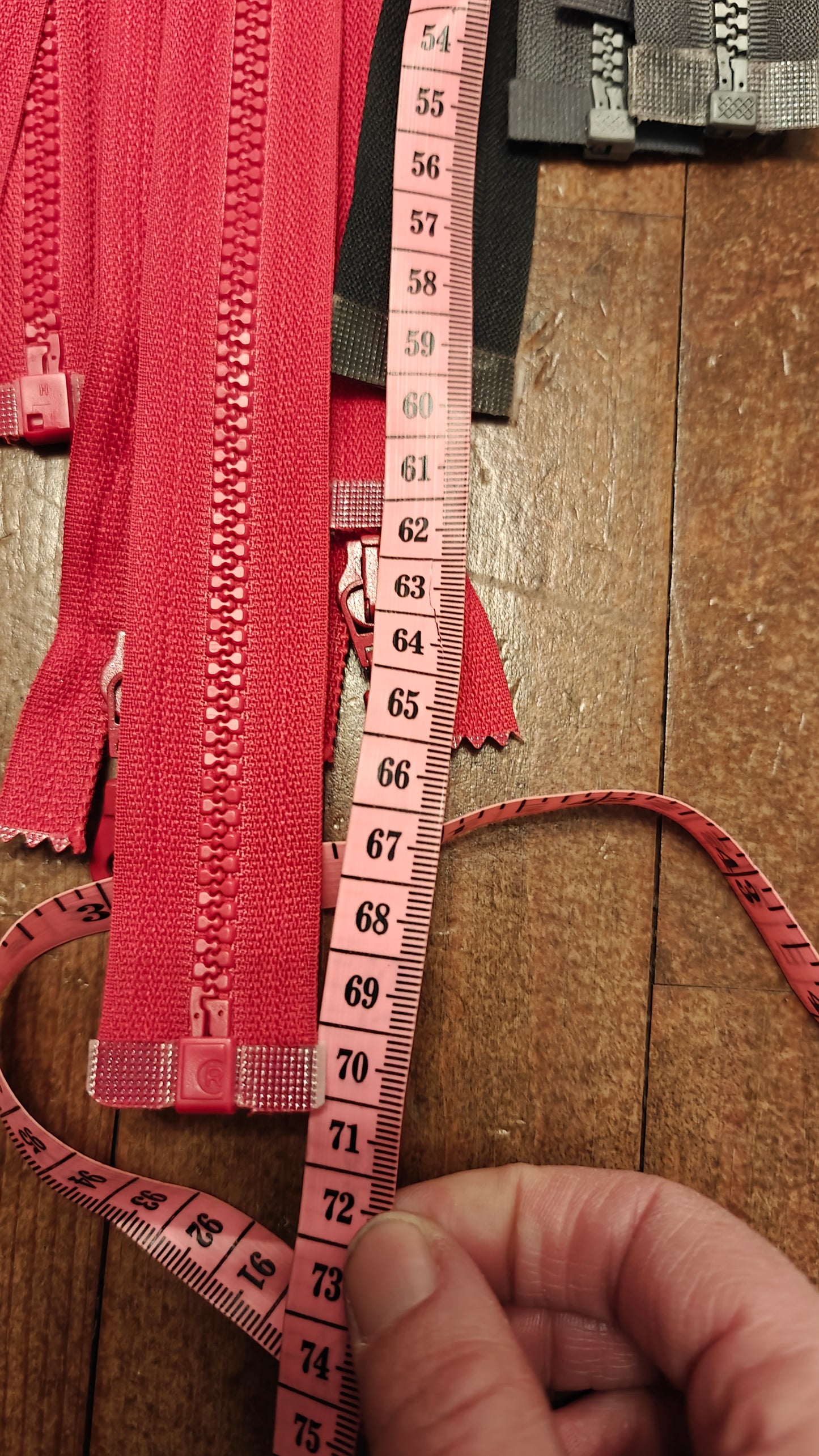 FERMETURE ÉCLAIR SÉPARABLE 35 À 120 CM - PLASTIQUE - PLUSIEURS COULEURS | VESTE, BLOUSON, PARKA