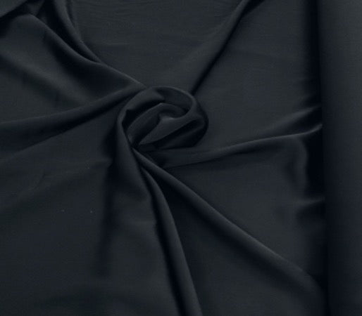Satin Noir 250x137cm-Tissu-Autour du Tissu