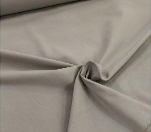 Tissu Sergé Taupe Zéro Déchet - Autour du Tissu