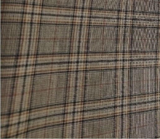 Coupon Prince de Galles Marron - tissu au mètre - Strasbourg Alsace - Autour du Tissu