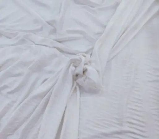 "Jersey Ecru Velours Zéro Déchet : 300x132cm - tissu jersey - Strasbourg Alsace - Autour du Tissu"