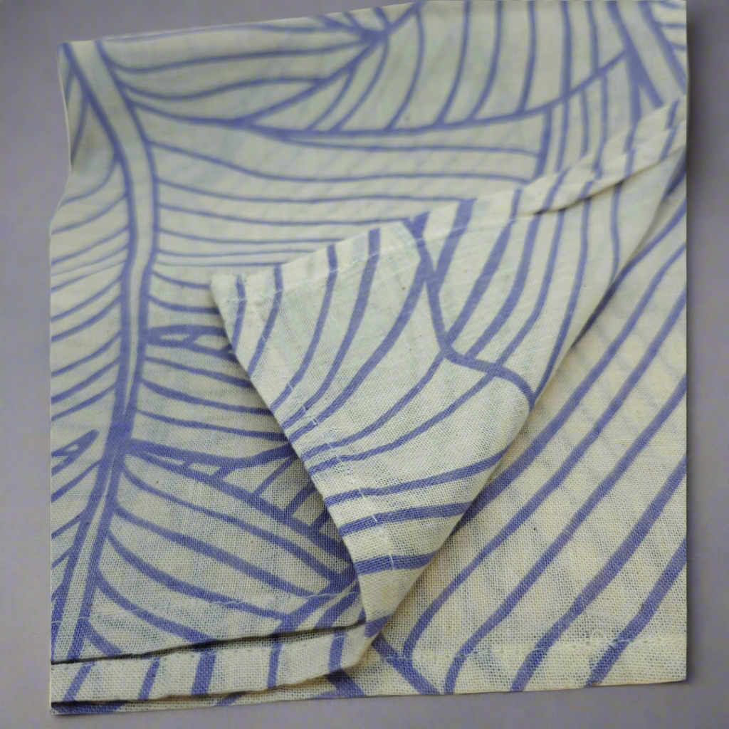 Lot Carrés 4 Coton Bio Imprimés-idée cadeaux-Autour du Tissu