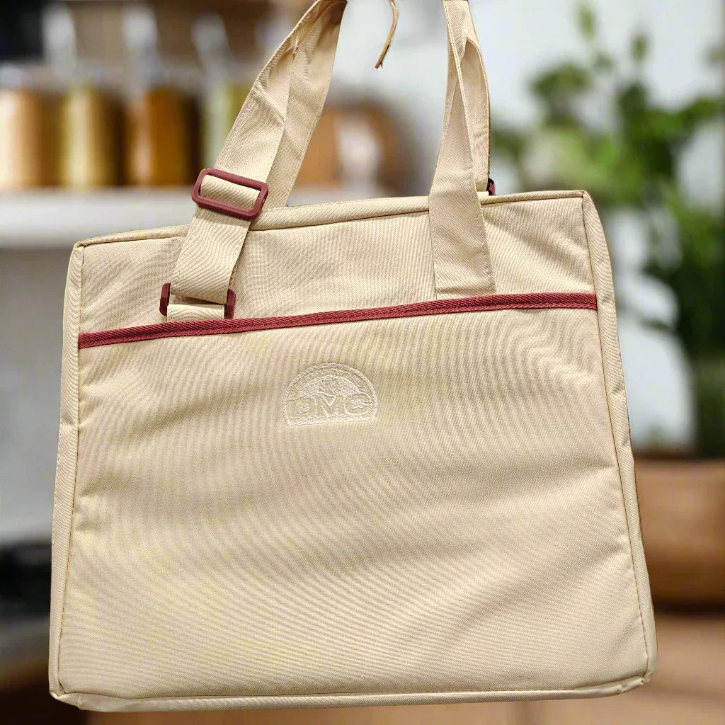 Sac Couture Broderie DMC Organizer - Autour du Tissu