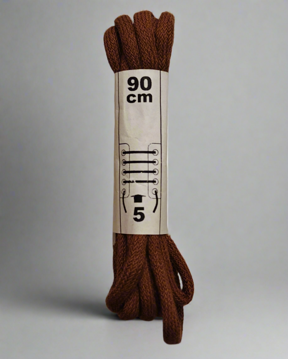 Paire de Lacet Marron Brun 90cm-Autour du Tissu