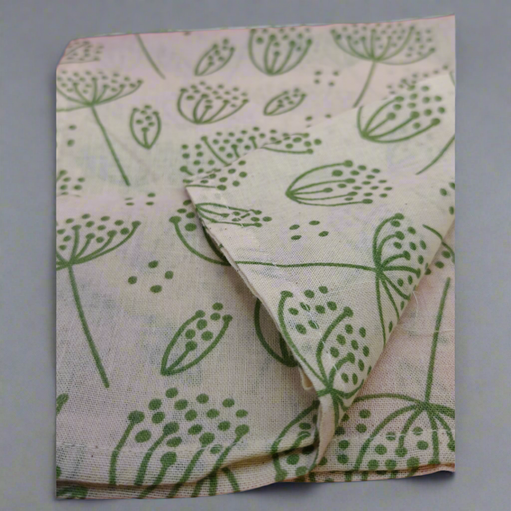 Lot Carrés 4 Coton Bio Imprimés-idée cadeaux-Autour du Tissu