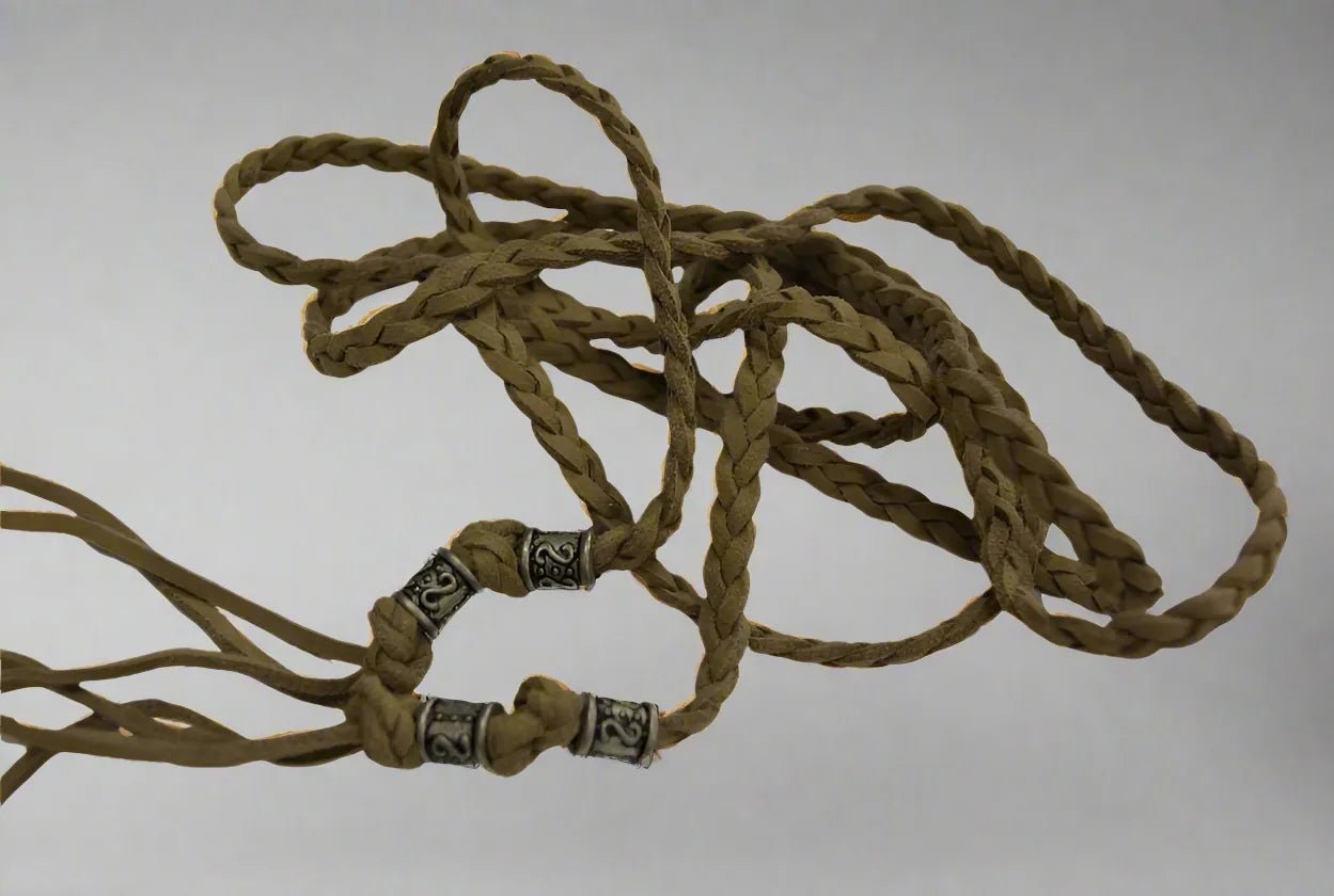 cordon tresse lacette vert kaki - lacets - strasbourg alsace - autour du tissu