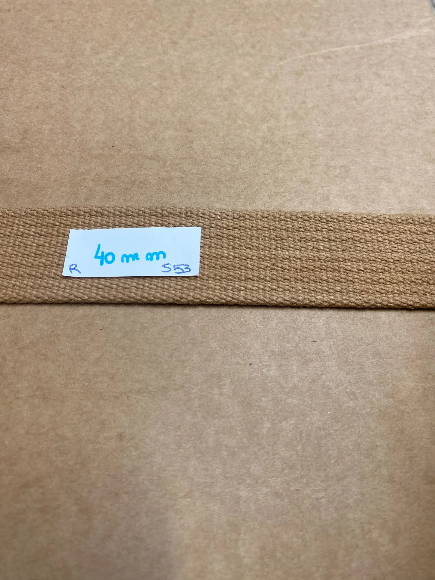 sangle renforcée coton 30 - 40 mm-mercerie-autour du tissu