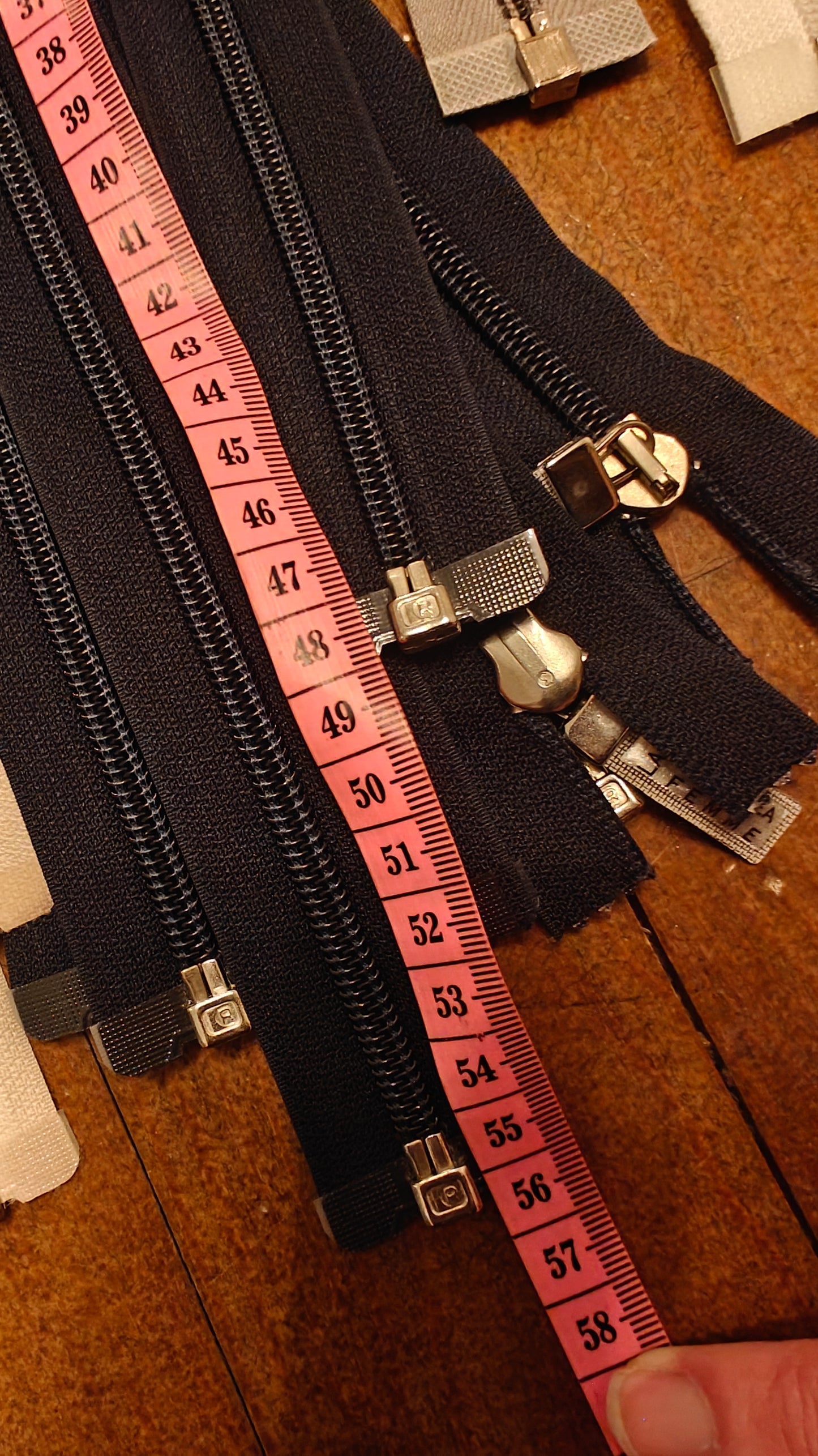 FERMETURE ÉCLAIR SÉPARABLE 35 À 120 CM - PLASTIQUE - PLUSIEURS COULEURS | VESTE, BLOUSON, PARKA