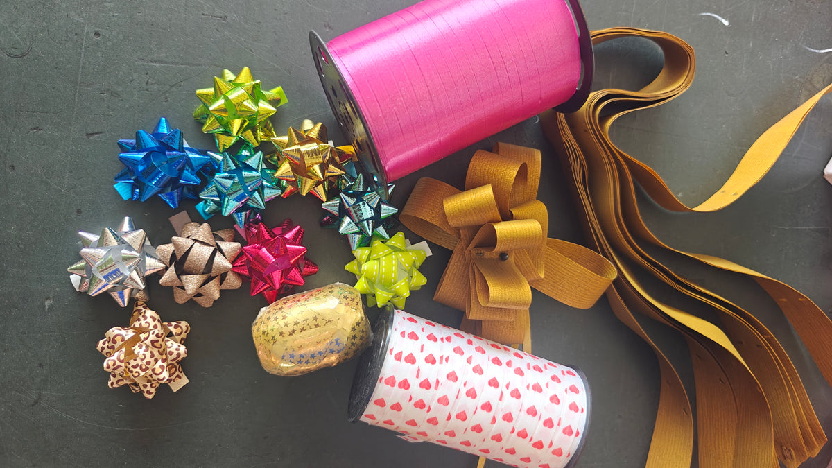 Box Rubans Cadeaux — Choix de la Couleur au Mètre | 3 Formats
