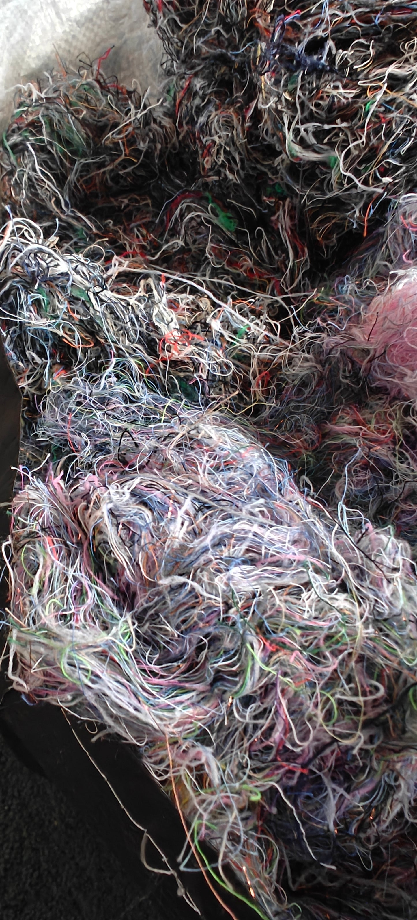 Rembourrage Bourre de Fil des Vosges Sachet 500g / 1kg-Tissu-Autour du Tissu