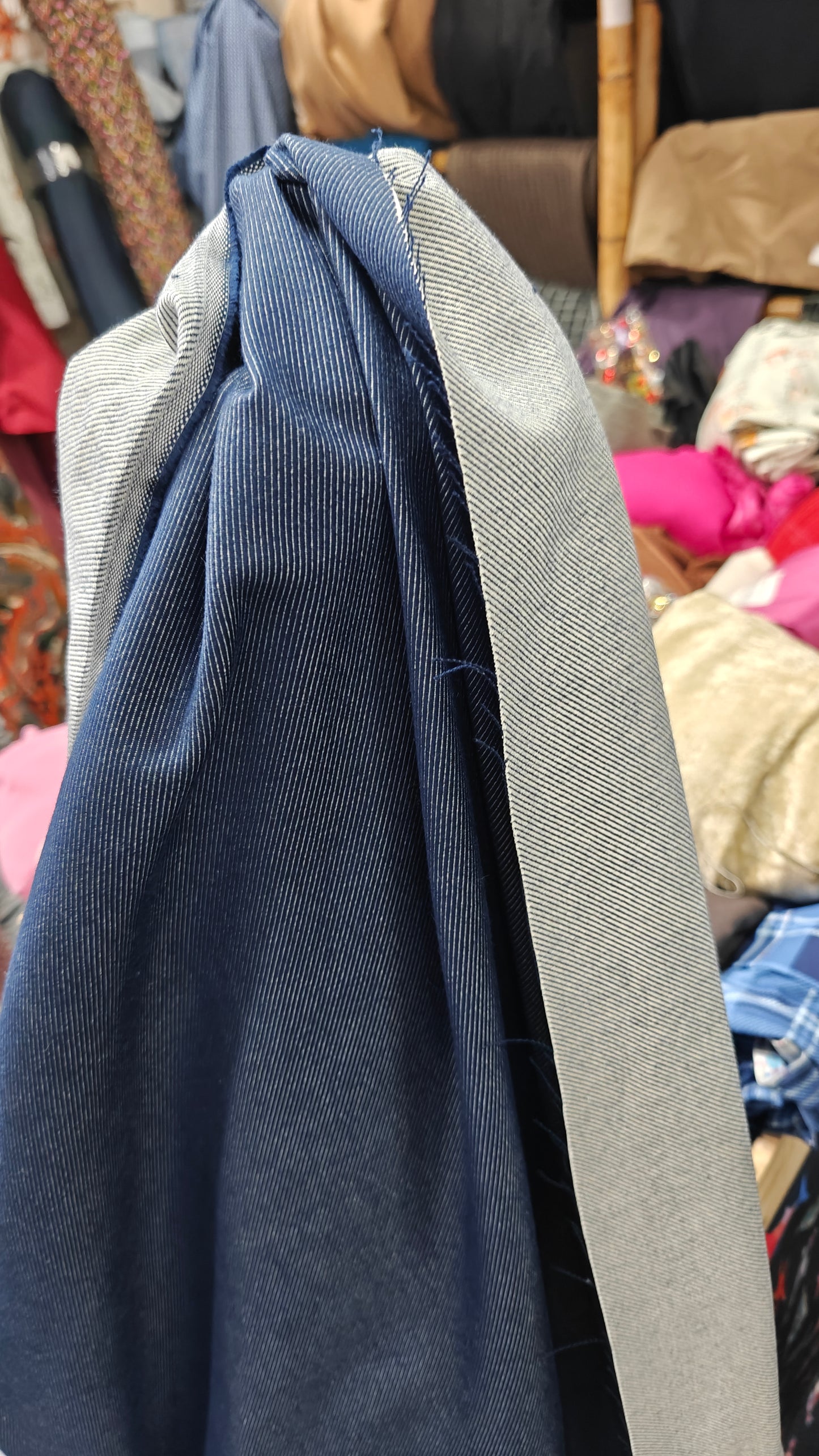 Tissu Jean sans Elasthane au mètre