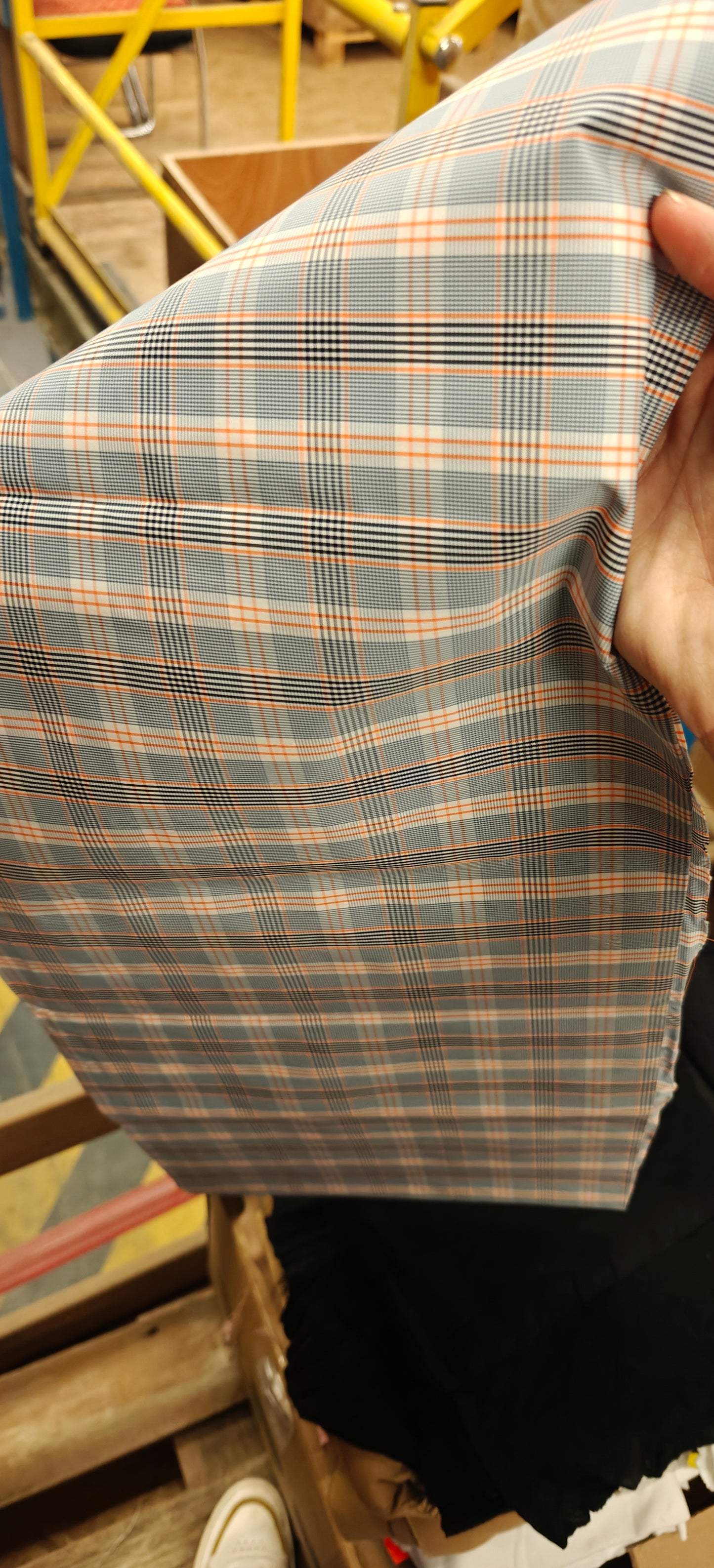 Vue rapprochée tissu