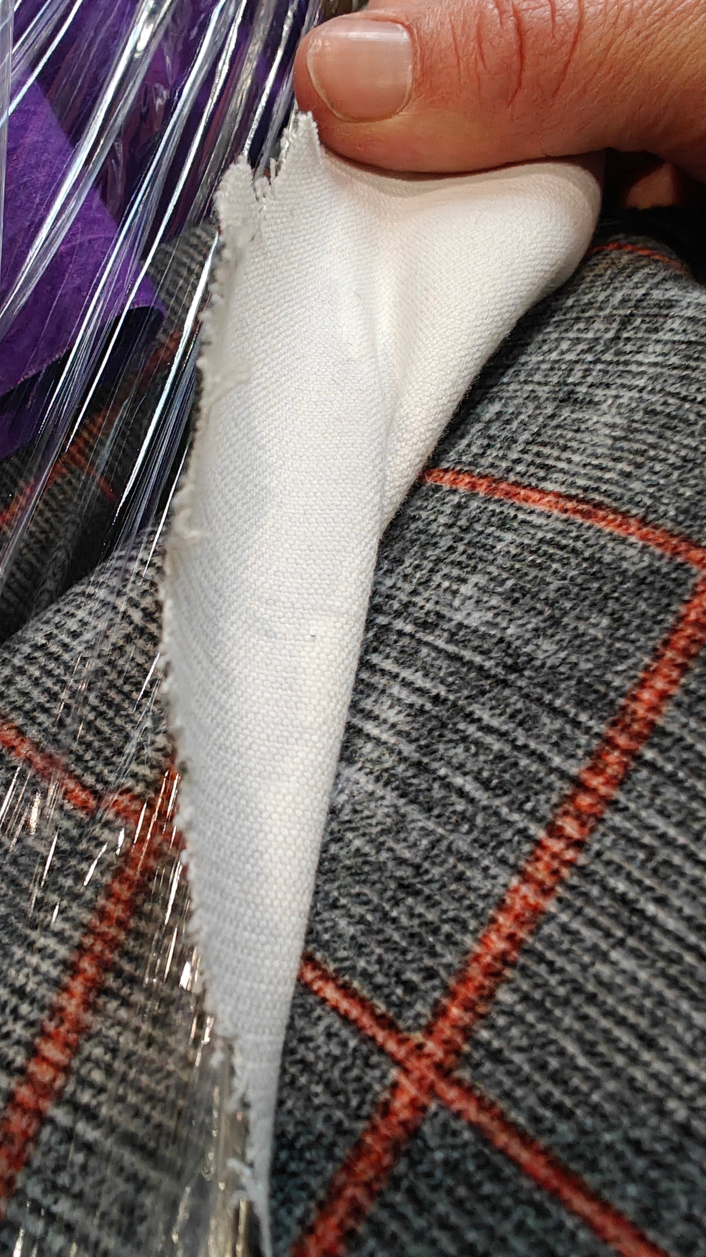 Velours Prince de Galles au mètre