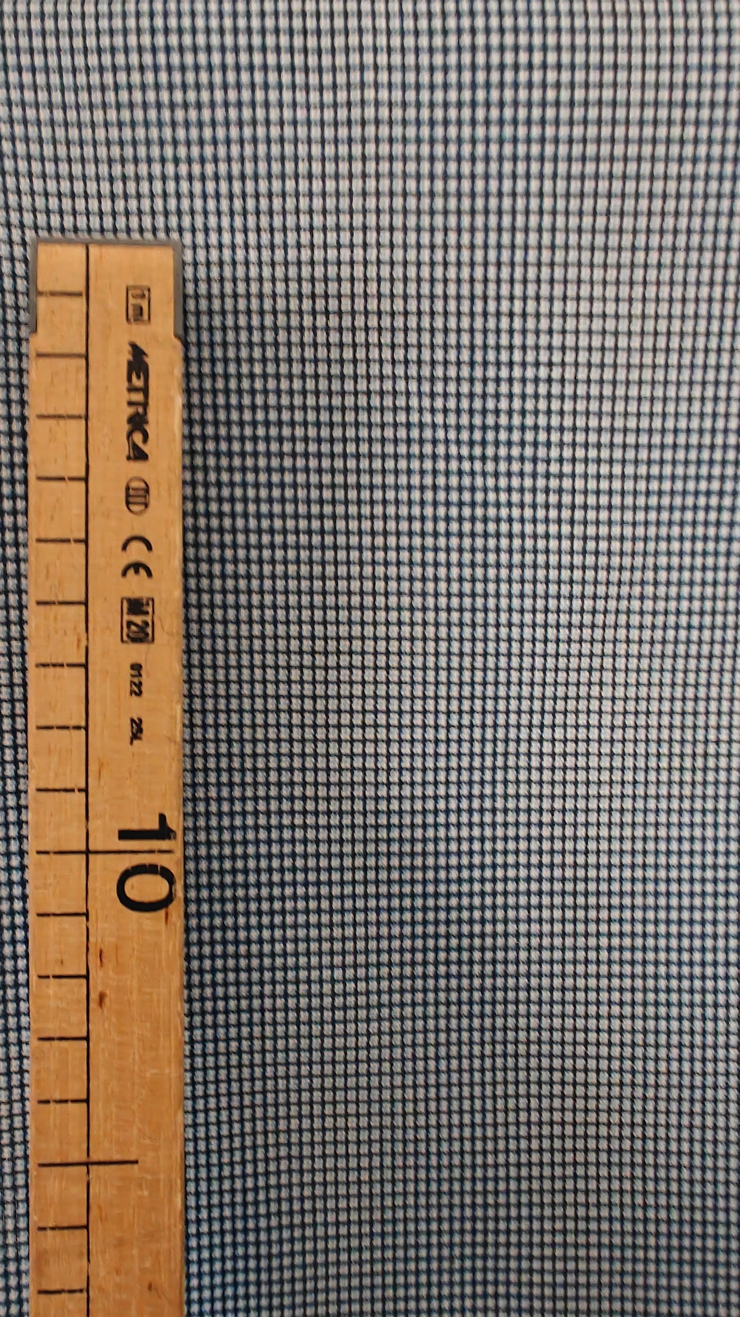 COTONNADE PETITS CARREAUX 100X150cm
