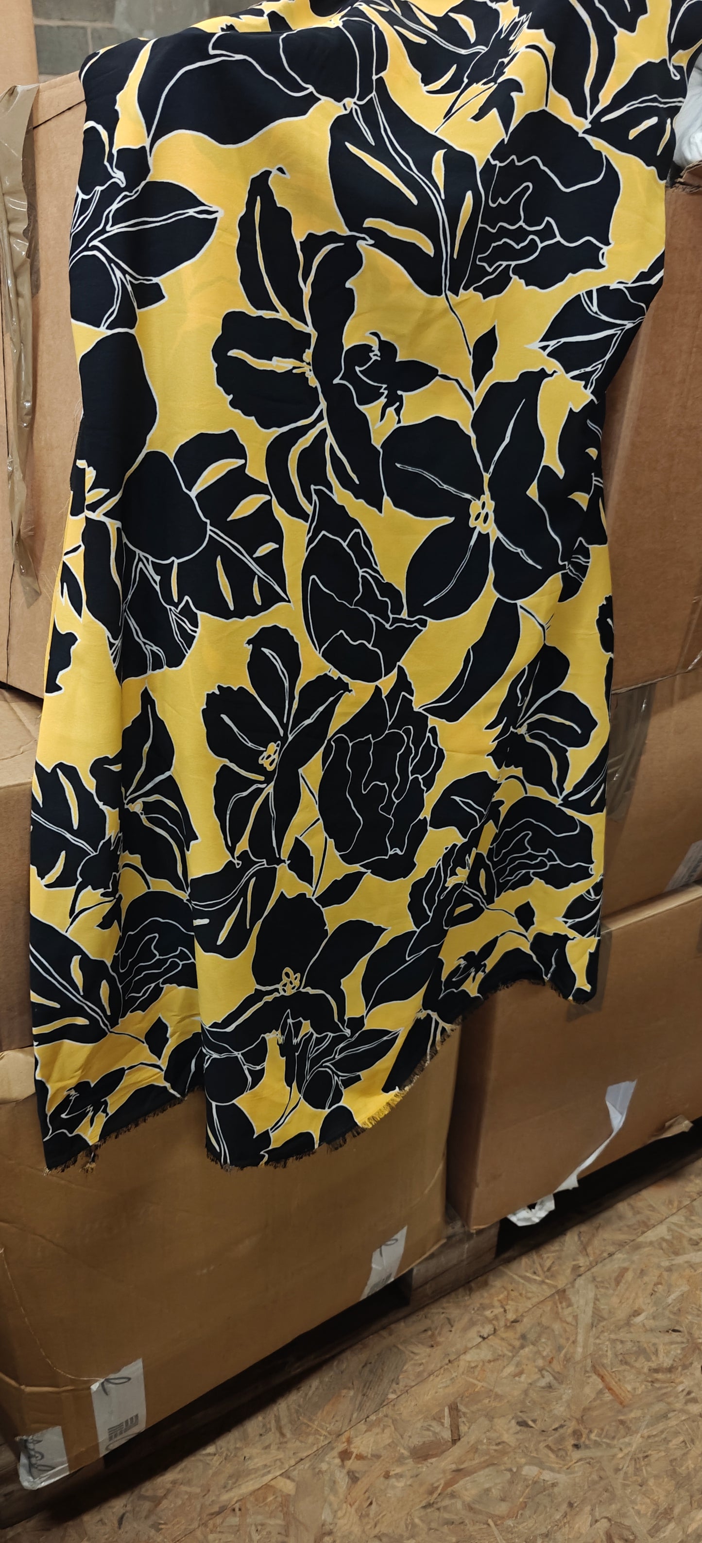 Viscose Crêpe Fleurie 160x140cm
