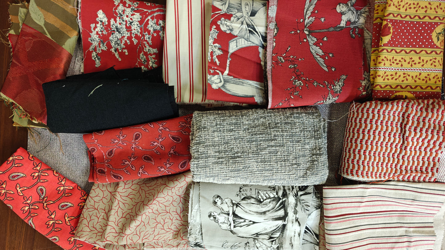 Box Chutes - Échantillons, petits coupons idéal pour patchwork