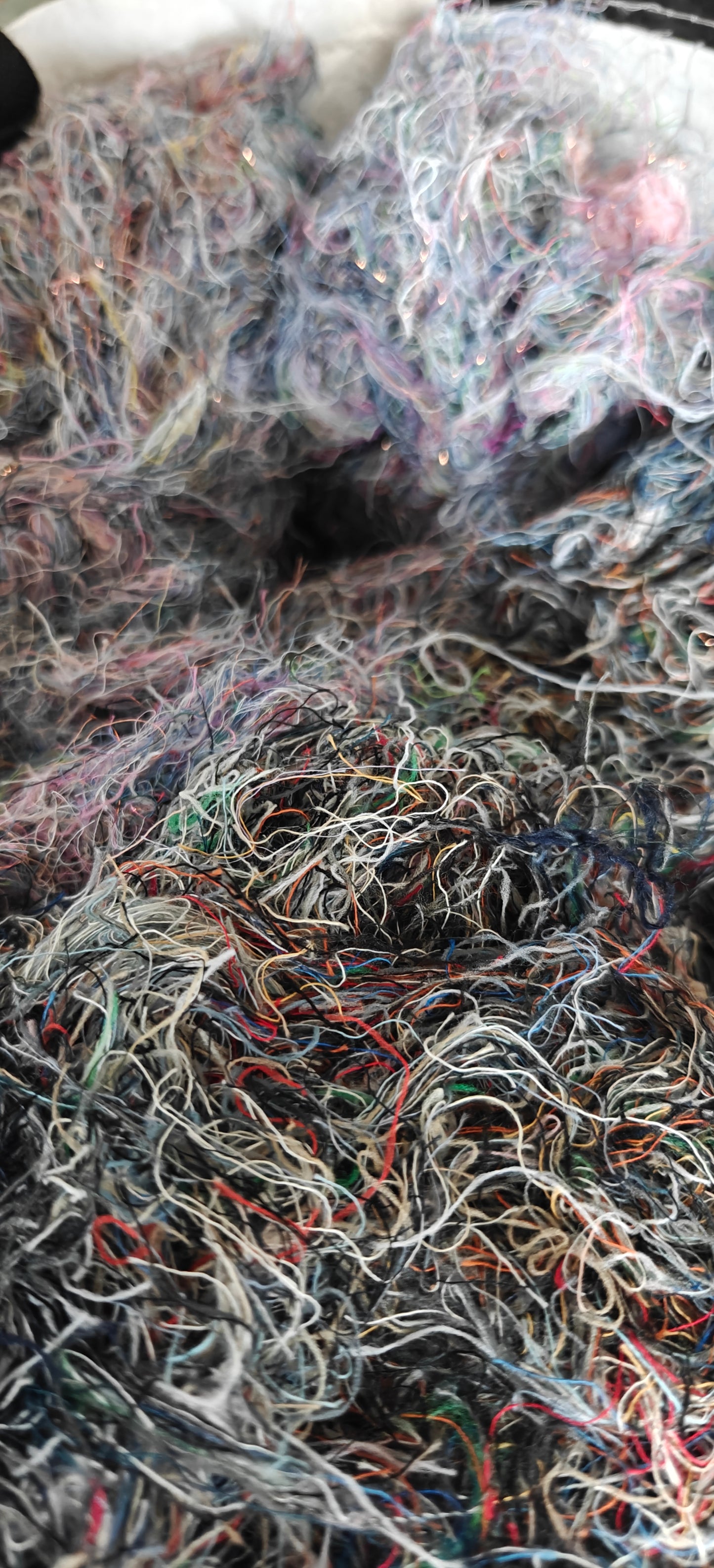 Rembourrage Bourre de Fil des Vosges Sachet 500g / 1kg-Tissu-Autour du Tissu