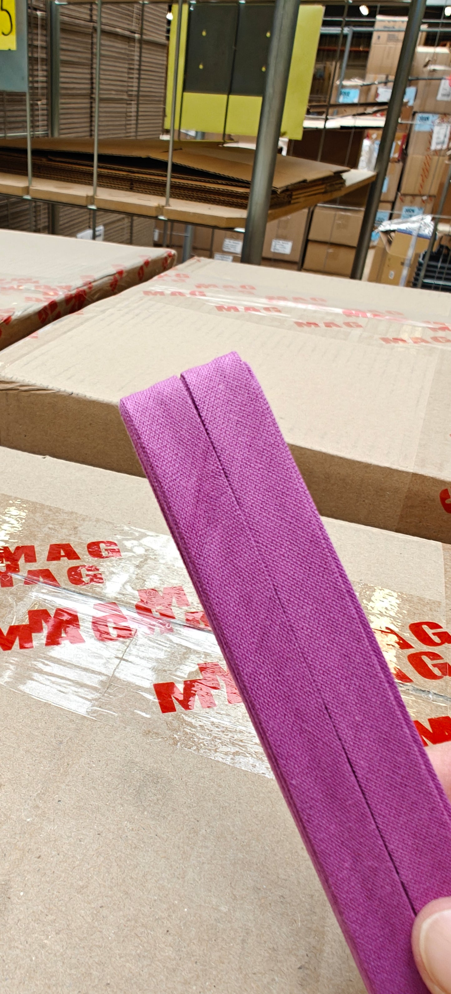 Biais Coton 12mm 5mètres Coloris Qualité Premium