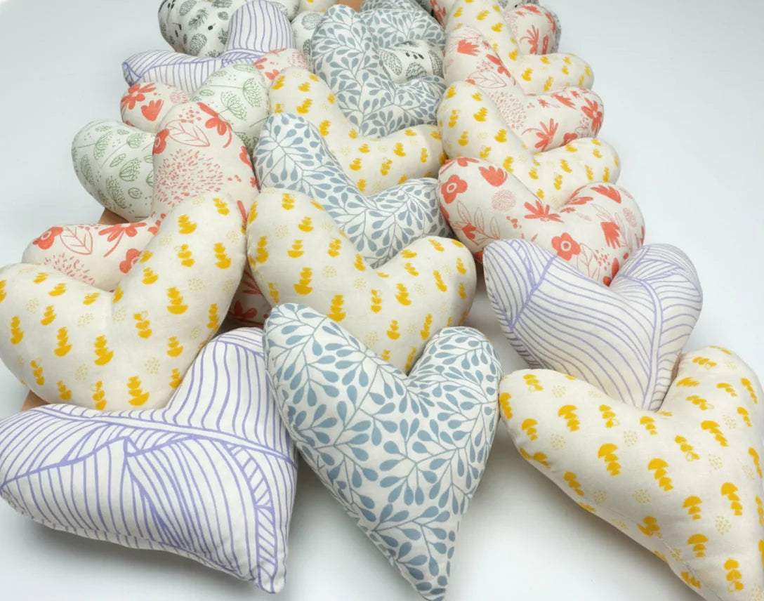 Vue rapprochée — Furoshiki Coton Bio 41x41cm - Emballage Cadeau Réu | Autour du Tissu Strasbourg