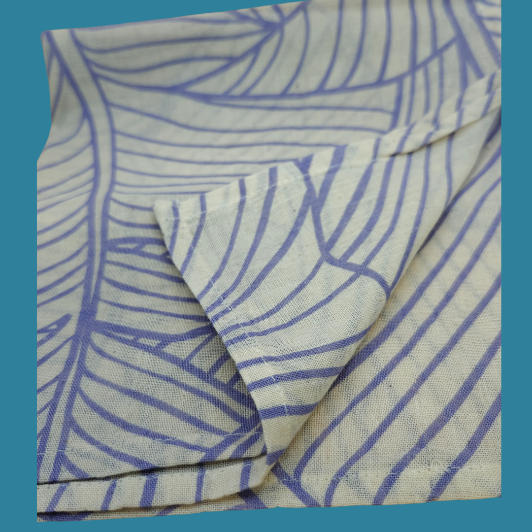 Zoom texture coton - Furoshiki Coton Bio 41x41cm