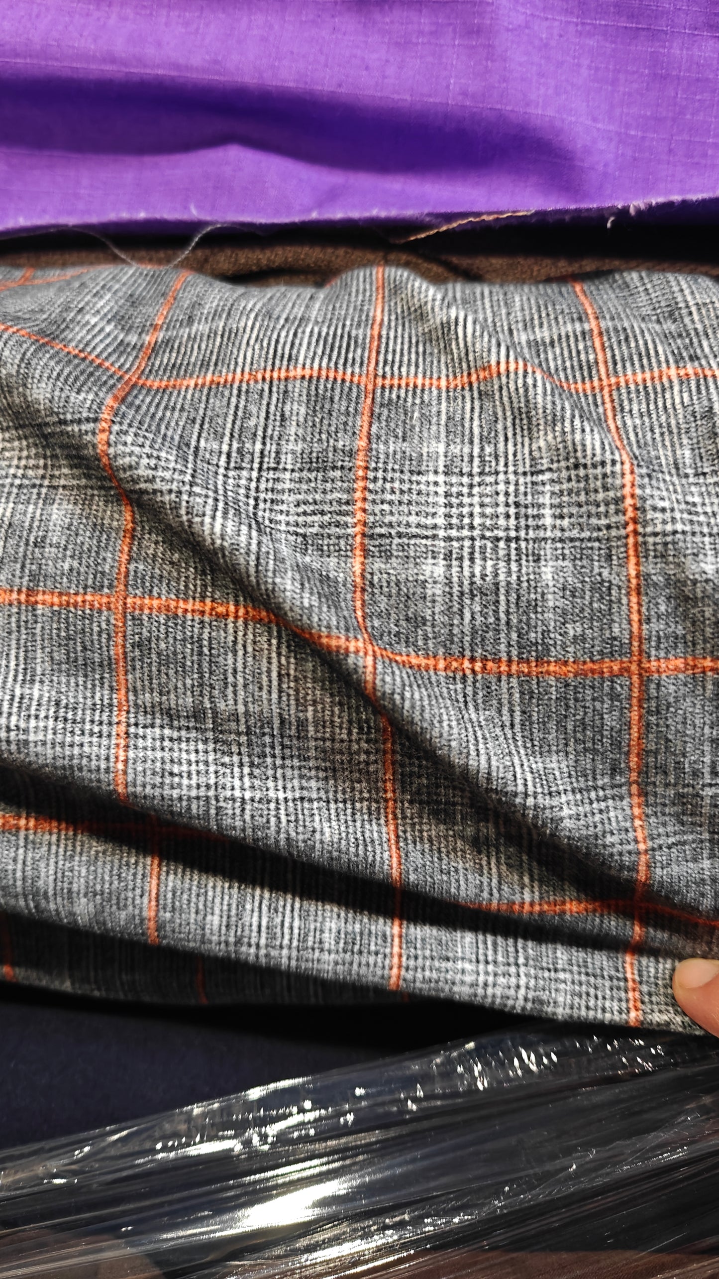 Velours Prince de Galles au mètre