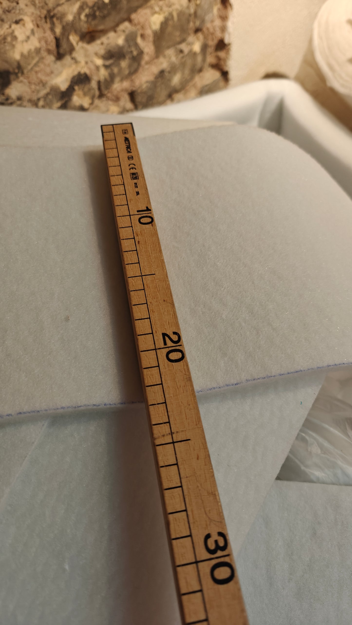 MOLLETON OUATE RENFORT SAC DENSE 1 cm-Tissu-Autour du Tissu