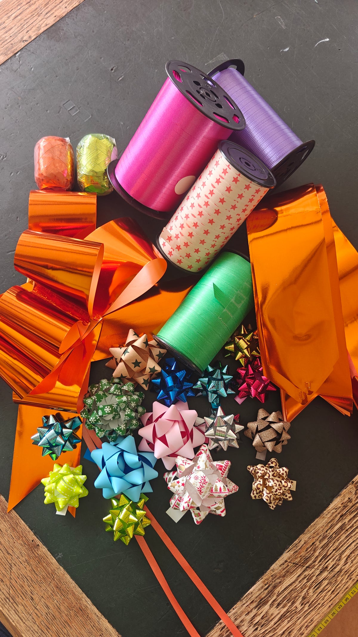 Box Rubans Cadeaux — Choix de la Couleur au Mètre | 3 Formats