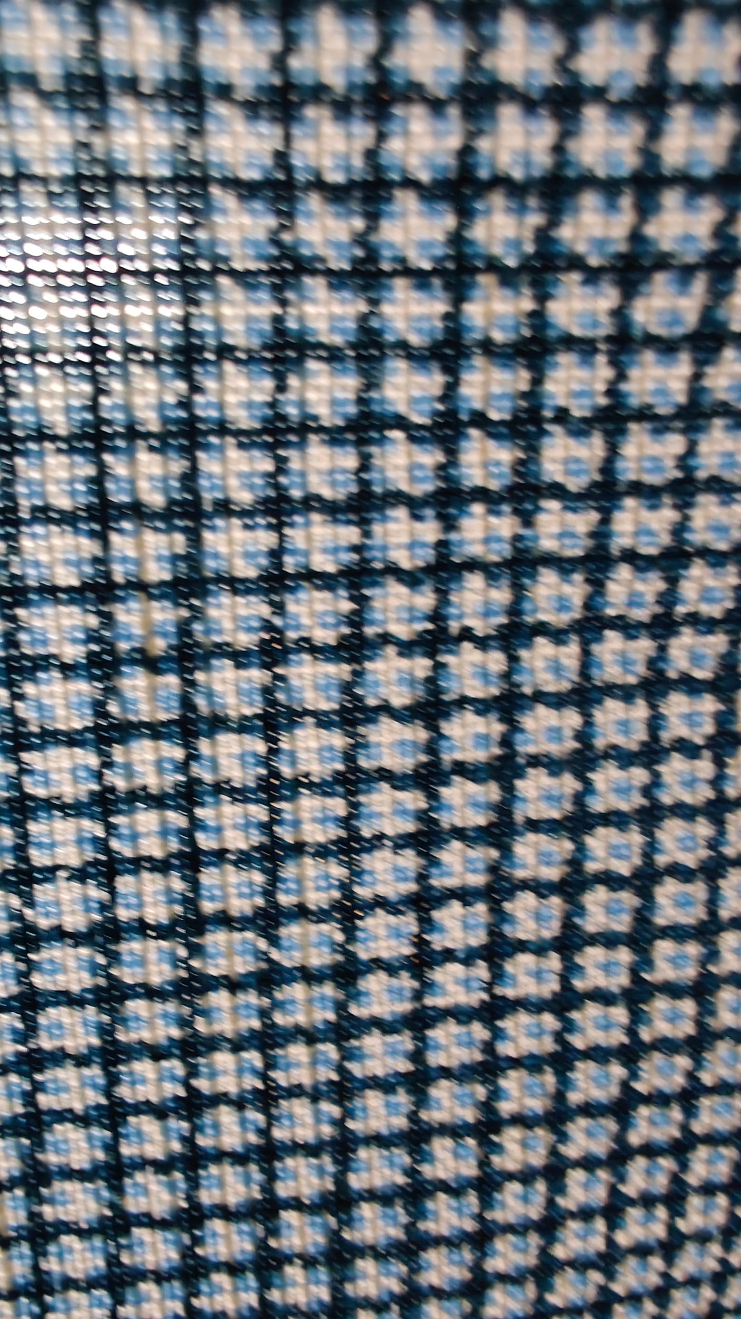 COTONNADE PETITS CARREAUX 100X150cm