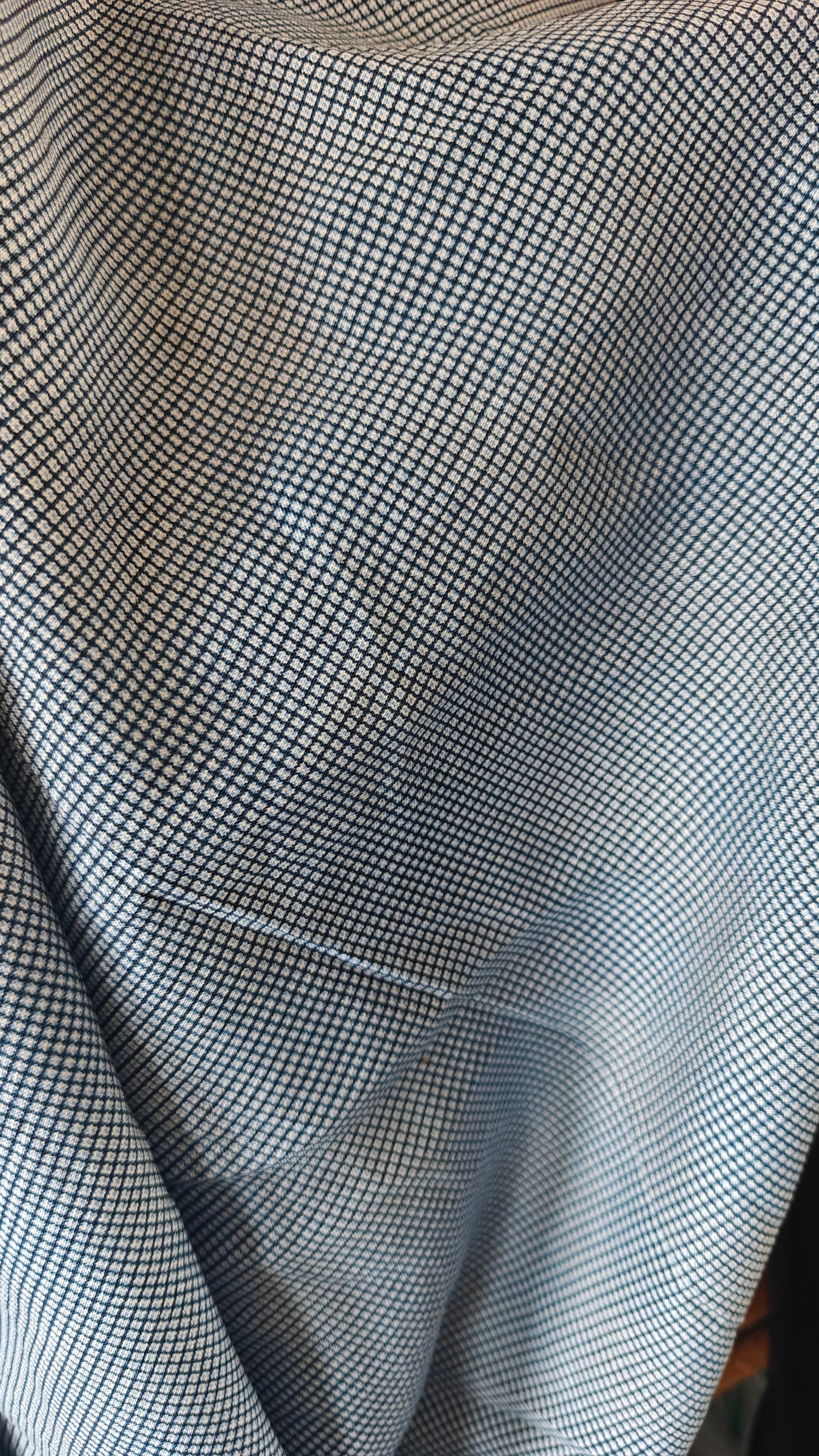 COTONNADE PETITS CARREAUX 100X150cm