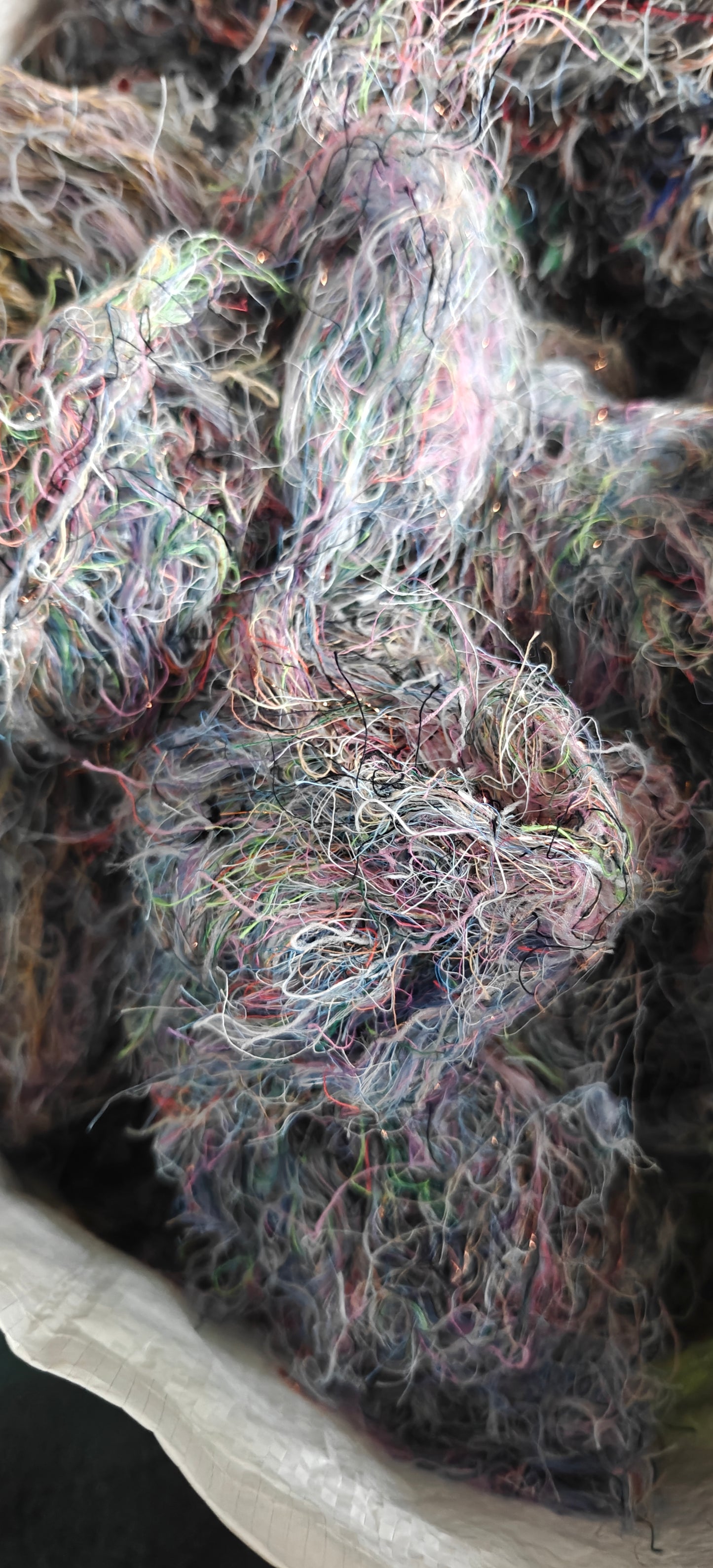 Rembourrage Bourre de Fil des Vosges Sachet 500g / 1kg-Tissu-Autour du Tissu