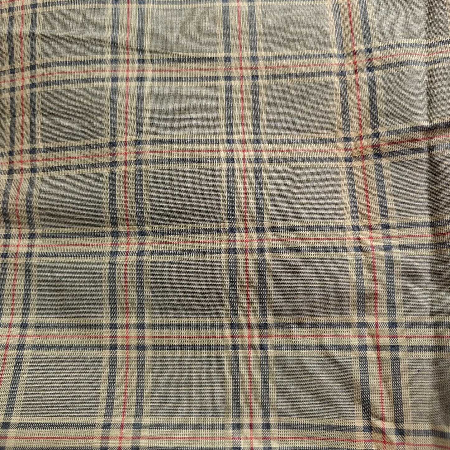 Vintage Carreaux Gris 210x155cm-Tissu-Autour du Tissu