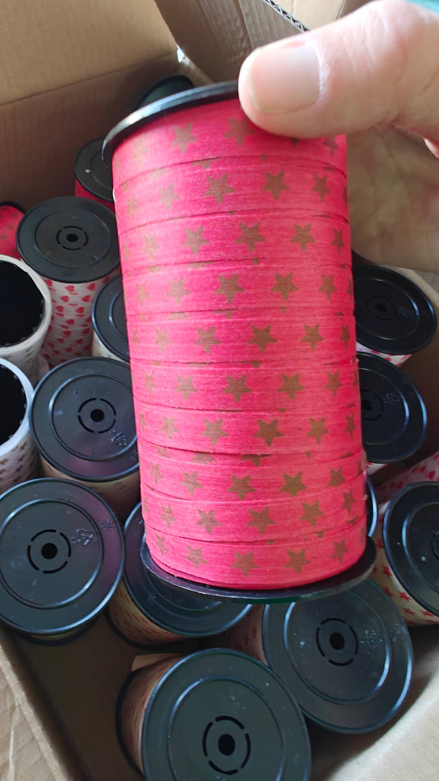 Box Rubans Cadeaux — Choix de la Couleur au Mètre | 3 Formats