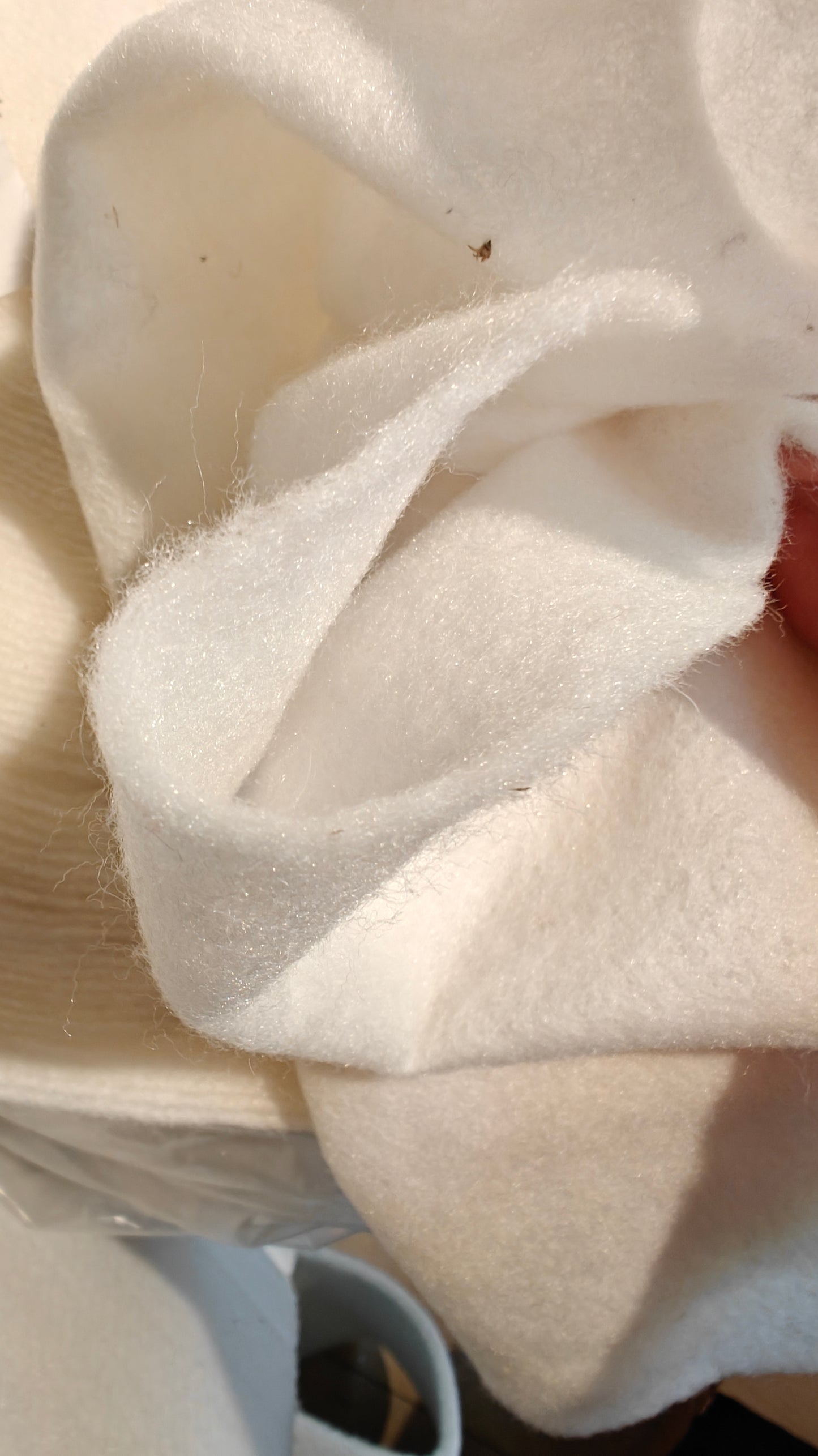 OUATINE FINE CHAUDE au mètre PP/Laine-Tissu-Autour du Tissu