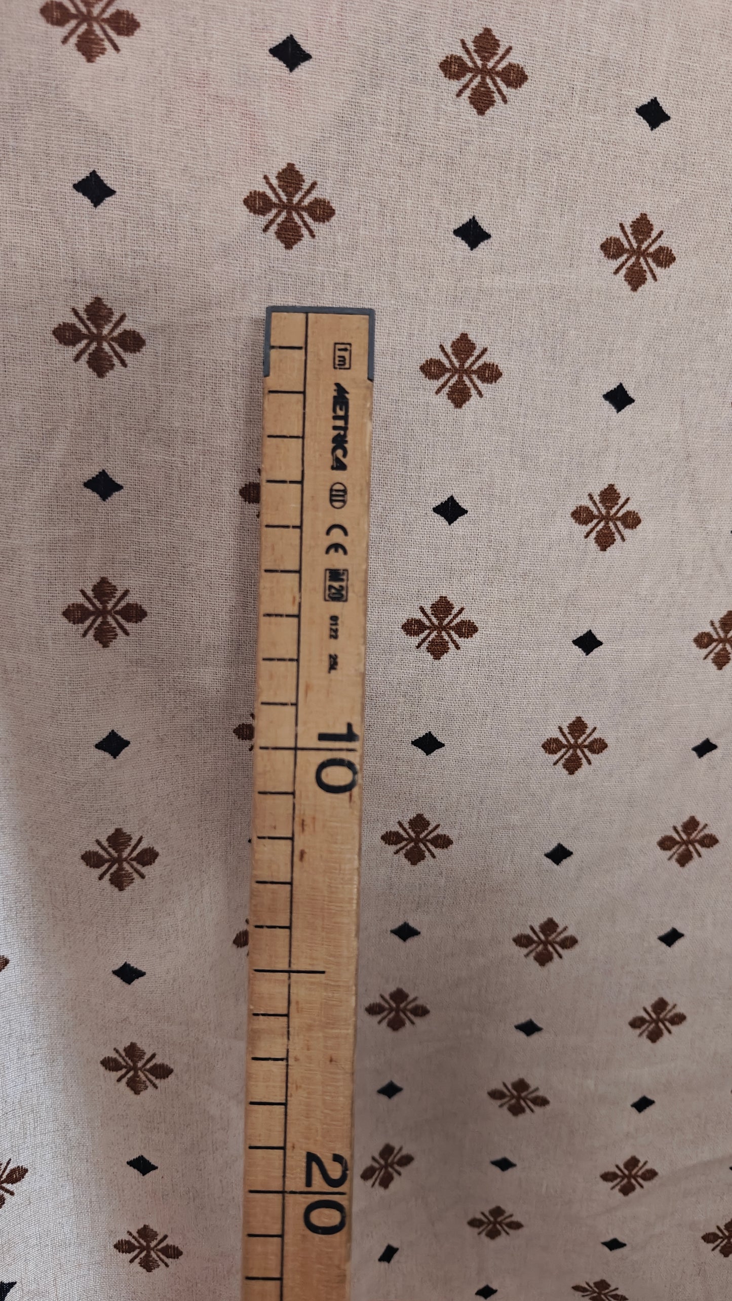 LIN MOTIF ROYAL 100X140 CM