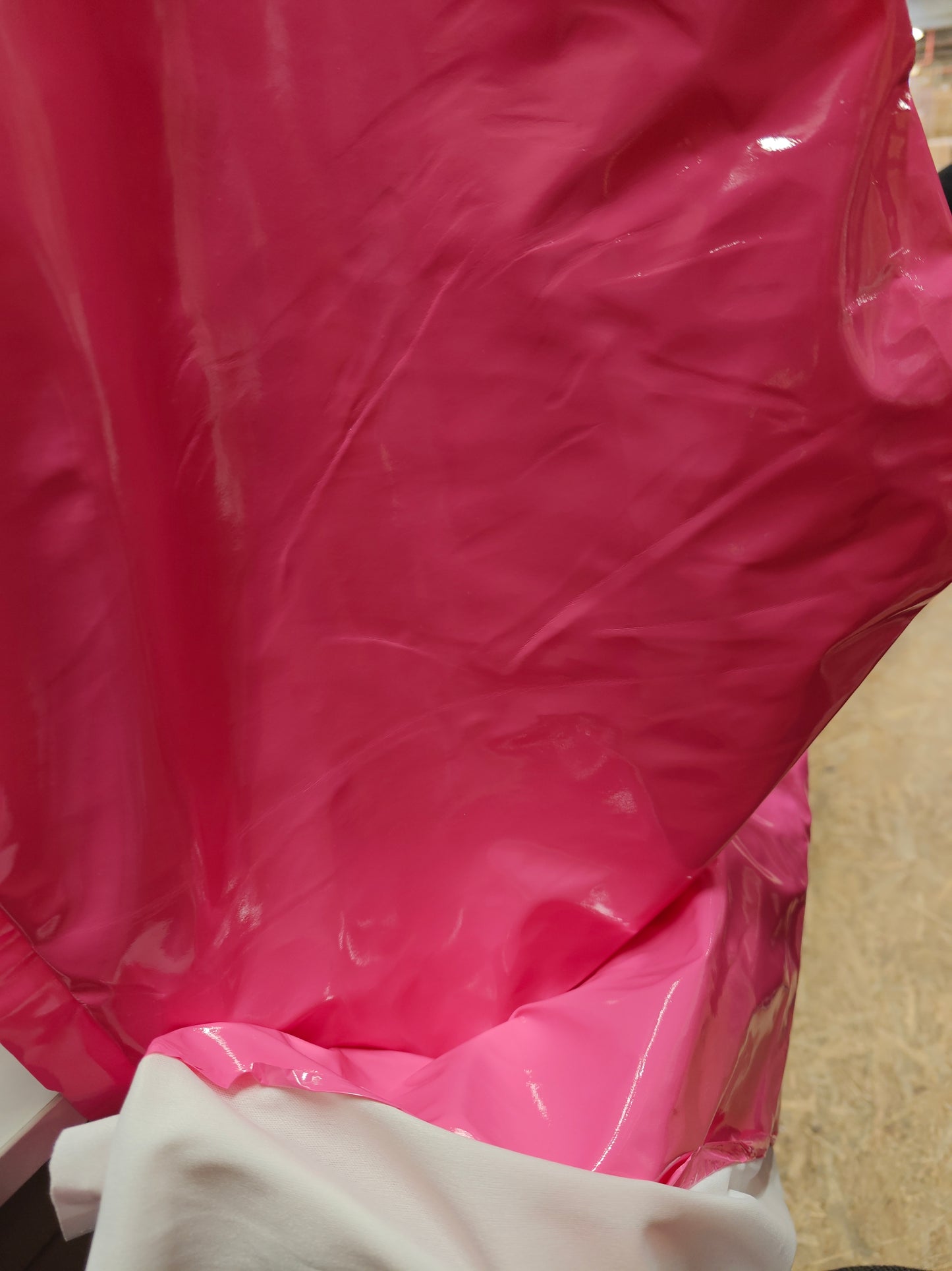 Simili Rose 100x140cm-Tissu-Autour du Tissu