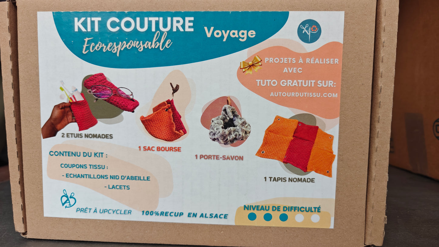 Kit Voyage ! Le KIT pour créer un Sac Bourse, et 3 autres Projets en Moins d'une Heure !