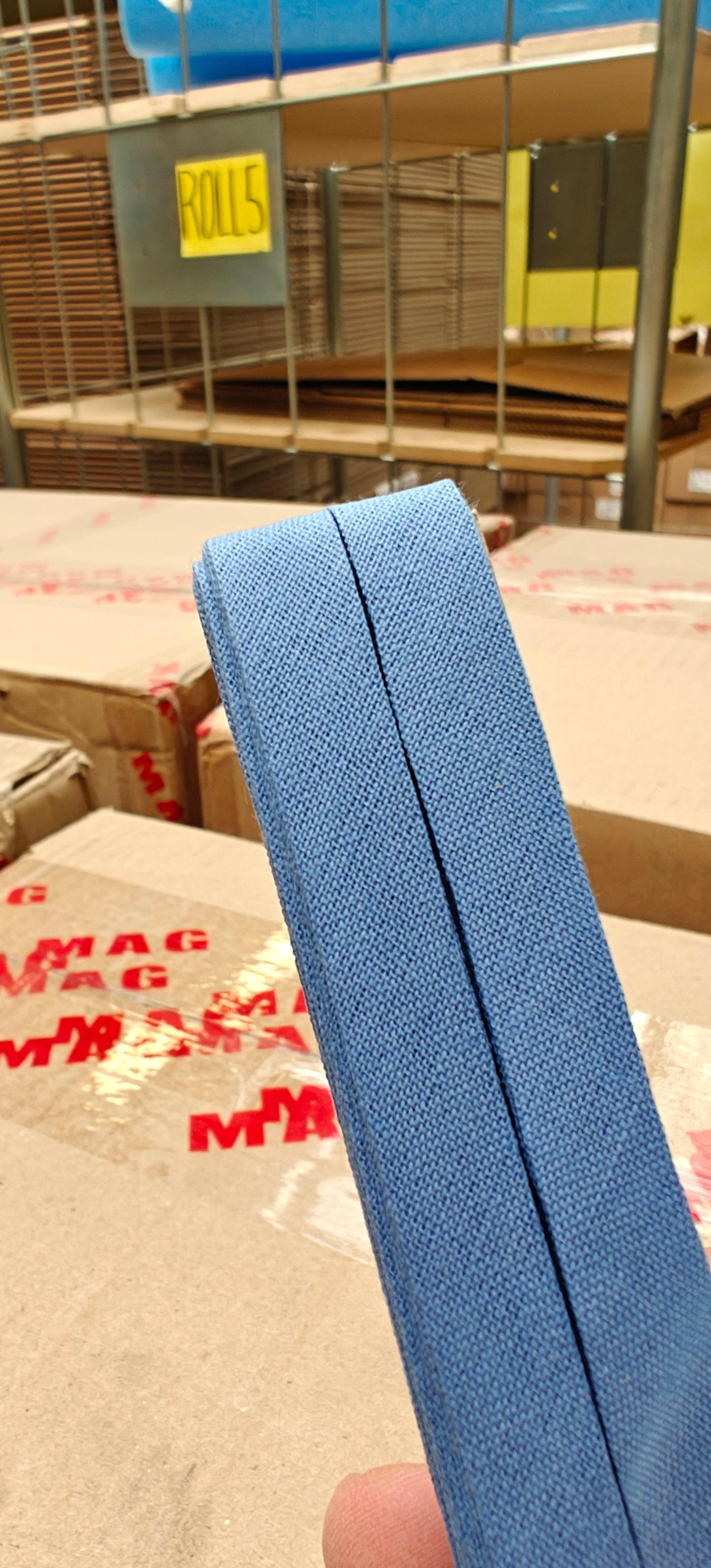 Biais Coton 12mm 5mètres Coloris Qualité Premium