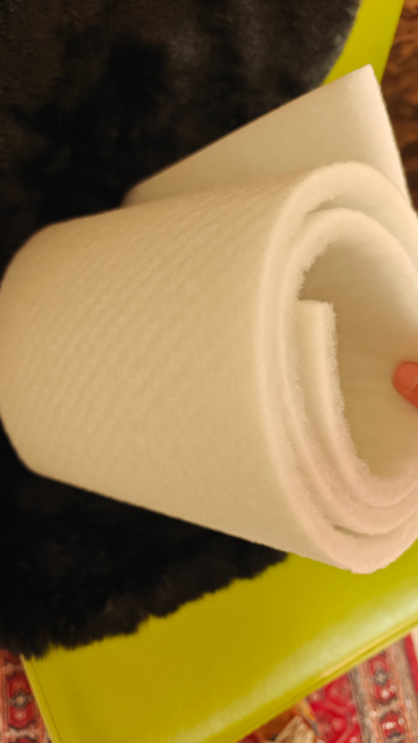 MOLLETON OUATE RENFORT SAC DENSE 1 cm-Tissu-Autour du Tissu