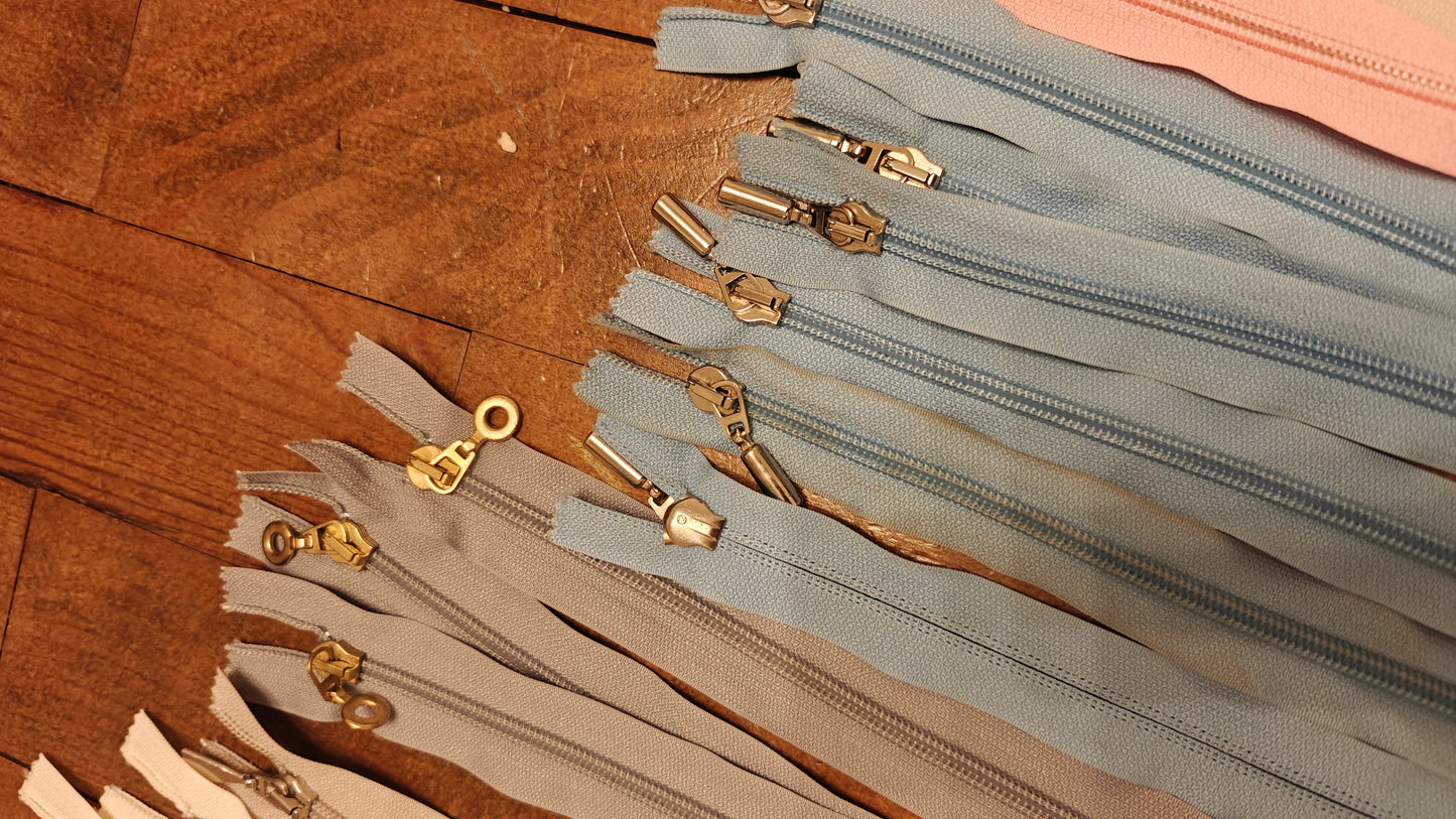 FERMETURE ÉCLAIR SÉPARABLE 35 À 120 CM - PLASTIQUE - PLUSIEURS COULEURS | VESTE, BLOUSON, PARKA