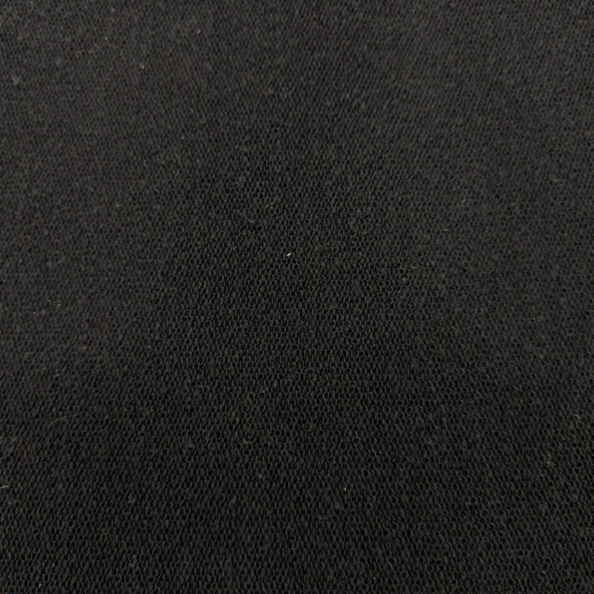 Tissu maille Tricot Noir - souple 150*140cm