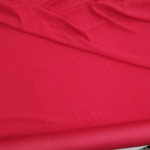 Tissu Viscose Rose Framboise - 295x143cm unique