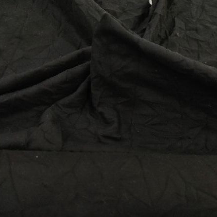 Lainage Noir Gaufré 210*150 cm