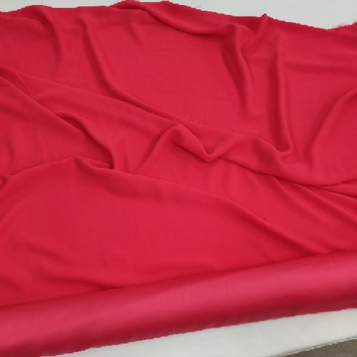 Tissu Viscose Rose Framboise - 295x143cm unique