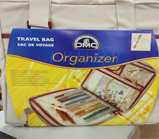 Sac Couture Broderie DMC Organizer