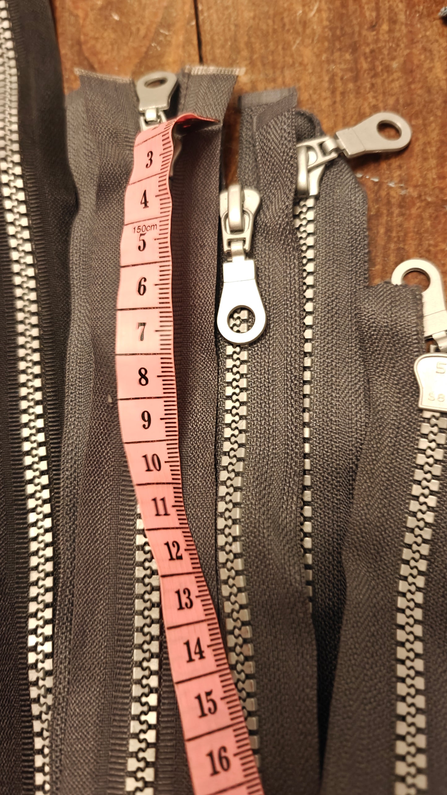 FERMETURE ÉCLAIR SÉPARABLE 35 À 120 CM - PLASTIQUE - PLUSIEURS COULEURS | VESTE, BLOUSON, PARKA