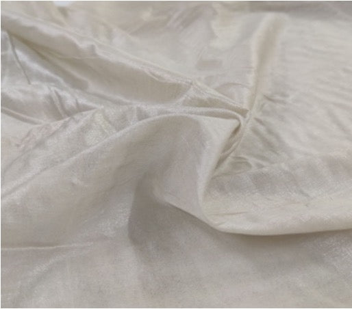 Voile léger irisé argenté Coupon 200x135 cm